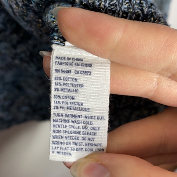 American Eagle Fireside marled speckled sweater with gold thread size XS - Picture 7 of 9